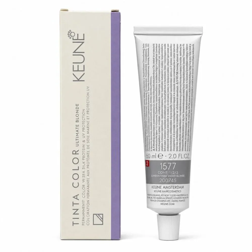 Keune Tinta Color No. 1577 Super Intens Violet Blonde 2 Oz